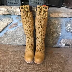 Shiekh Tall Tan Boots - 7.5
